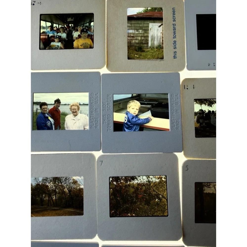 Vintage 35mm Slides Lot of 81 Color Unsearched Randomly Selected Variety